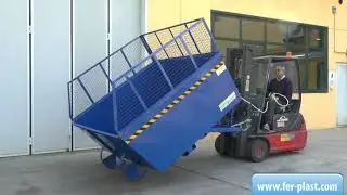 CONTENITORE RIBALTABILE DA 5000 LT. - www.fer-plast.com
