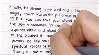 Write with me | Clean handwriting