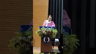 National. Seminar speech Of Mamang Dai