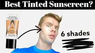 Best Tinted Sunscreen For Face!? Almay Skin Perfecting Biome Makeup SPF 25!