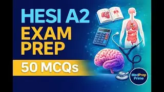 HESI A2 Practice Questions | 50 High-Yield MCQs with Explanations (Set 1)