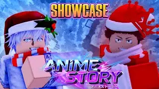 0,1% Monarch Christmas Itadori & Gojo (Gojin) Showcase in Anime Story!!!!! 48 HOUR GRIND!!!!!