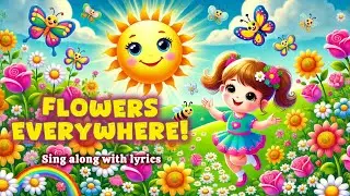 Springtime Flower Song 🌸 | Fun Animated Kids Song with Dancing Flowers!