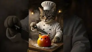 The Legendary Meowgic Cat Chef | A magical treat that shifts its shape