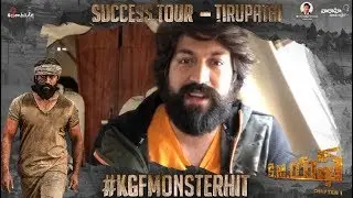 KGF Success Tour - Tirupathi - Yash, Srinidhi Shetty, Prashanth Neel