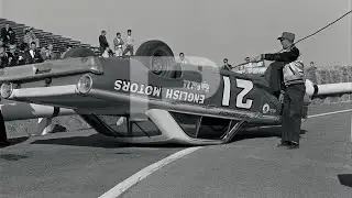 1963 Fred Lorenzen flip @ Riverside (aftermath)
