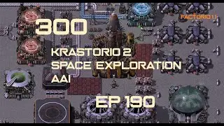 EP190 - I lost antimatter canisters, damit! - Factorio 300 (Krastorio 2 | Space exploration | AAI )