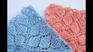 CON ESTE PUNTO PUEDES HACER UNA MANTA O COLCHA INFINITA . CON GRAFICOS