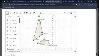 Triangle Similarity: Task 1, Part D