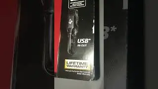 Светодиодный перезаряжаемый фонарик Husky 1200 люмен Daul Power🔋 с фокусировкой 🔦 и кабелем USB-C