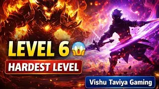 Shadow Slayer Level 6 Gameplay 🔥 Deadliest Level So Far 😱 | @creationofvishutaviya9789 