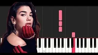 Dua Lipa - New Rules (SLOW EASY PIANO TUTORIAL)