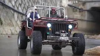 1/6 Scale Willys Jeeps│U.S 1/4 Ton 4x4 Truck Off Road Adventure│# 18