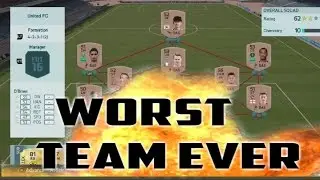 FIFA 16-WORST TEAM EVER?!