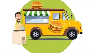 Restaurant Menu (Need a 2d Explainer video)✓ get a Business explainer Video today✓