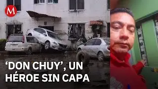 &ldquo;Don Chuy&rdquo; activa alarma de Pemex y alerta a vecinos por desbordamiento del r&iacute;o Cazones