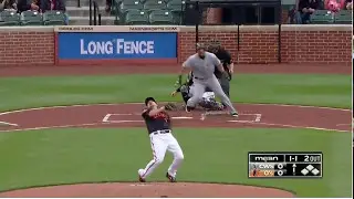 Wade Miley Gets Hit Twice by Back to Back Line Drives!