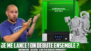 Je Me Lance Dans L'impression 3D , Viens On D&eacute;bute Ensemble ! Pr&eacute;sentation UNIFORMATION GK3 ULTRA !