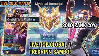 (LIVE) TOP GLOBAL 1 FREDRINN BERBURU WS!! KE 187
