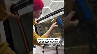 Two-Stage Window Tinting Method | Professional Training Preview