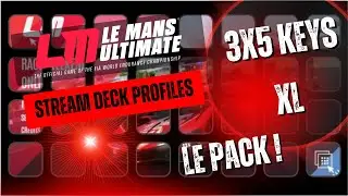 LMU STREAM DECK PROFILS : +300 ICONS