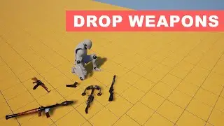 Unreal Engine 5 - Drop Weapons (ALS #139 )