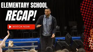 Motivational Speaker Speaks At Elementary School (Recap)