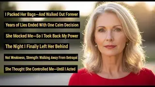 'You're Not Man Enough to Leave!' She Smirked. I Just Packed Her Bag | Betrayal Reddit Story