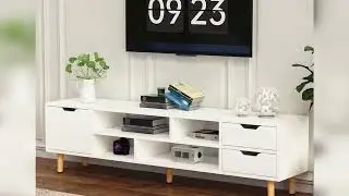 A must-have product!&nbsp;TV Stand Unit  140cm Modern High Gloss  TV Cabinet with Storage for Living Ro