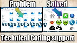 icon is not show in laptop Image/picture is not showing in pc || how to show picture in pc