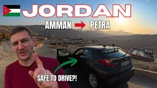 Driving In Jordan 🇯🇴 || Amman To Petra ROAD TRIP