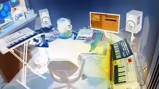 Yamaha RS7000, Korg Minilogue, Korg MS2000, FL Studio-Live techno mix-
