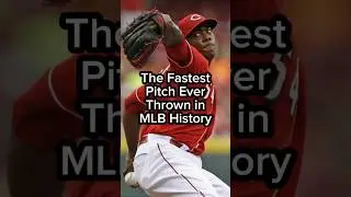 Самый быстрый бросок в истории MLB #mlb #diyouknow #fastest
