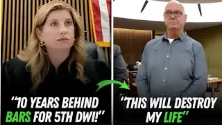Judge Raquel West SLAMS Repeat Offender With Shocking 10 Year Sentence For 5th DWI!