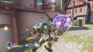 CLONEMAN16 TOP 50 REINHARDT GAMEPLAY! 28 ELIMS! [ OVERWATCH SEASON 20 TOP 500 ]