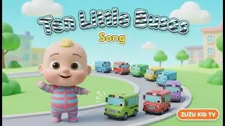 Ten Little Buses Song | Kids Nursery Rhyme, Toddler Counting & Playful Learning
