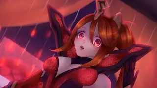 Elementalist Lux magma form speedpaint