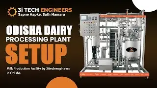 Odisha Dairy Processing Plant Setup | Milk Production Facility by 3itechengineers in Odisha