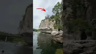 30m biiiiig jump 🤯🤯🤯 #cliffjumping #cliffjump #adrenaline #extremesports #dangerousadventures#travel