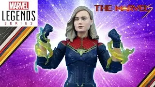 Marvel Legends Capit&atilde; Marvel filme The Marvels - Action Figure Review Hasbro