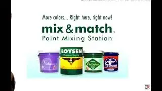 Boysen Cool Shades, Boysen Healthy Home, Boysen Color Shades, and Boysen Permacoat Color Shades