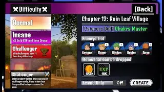 Anime World Tower Defense : Ruin Leaf Village [SKIP Story Mode]