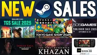 Tons of NEW STEAM SALES and Game Deals - New HISTORIC LOWS and More Great Steam PC Game Deals!