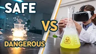 VR Chemistry Simulator &mdash; Safe vs. Dangerous Reactions (Full Demo in 3D Lab)