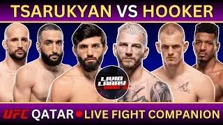 UFC Qatar LIVE: Tsarukyan vs Hooker - Main Card Fight Companion