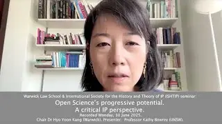 Open Science&rsquo;s progressive potential. A critical IP perspective, Seminar ISHTIP 2025