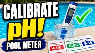 How to Calibrate Swimming Pool Meters from Temu Using pH Buffer Sachets 🌊📏 #temu