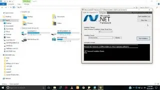 how to install dot net framework for win 10/8.1/8 in one min