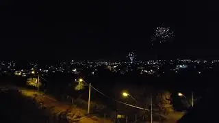 Fogos na virada de ano 2019 / 2020