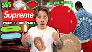 BEST RESELL ITEMS! Supreme Box Logo & Motion Logo Decks Drop This Thursday! Supreme Week 10 Leaks